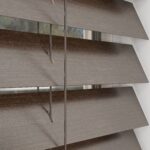 50mm LUXURY RUSTIC WOOD WENGEE WPS8WG50-V